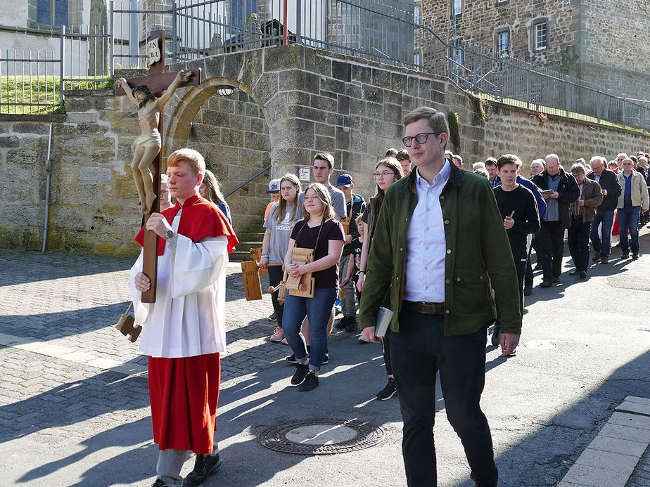 Karfreitgasliturgie und Karfreitagsprozession in Naumburg (Foto: Karl-Franz Thiede)